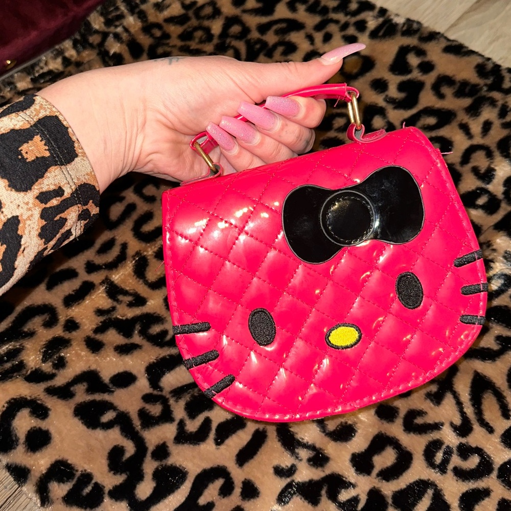 Mini Hot Pink Hello Kitty Hand Bag